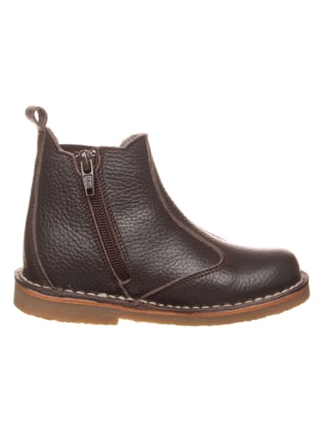kmins Leder-Boots in Braun