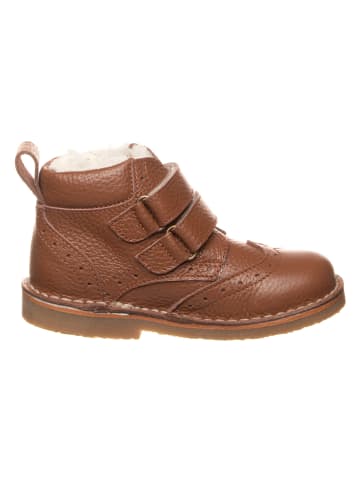 kmins Leren winterboots lichtbruin