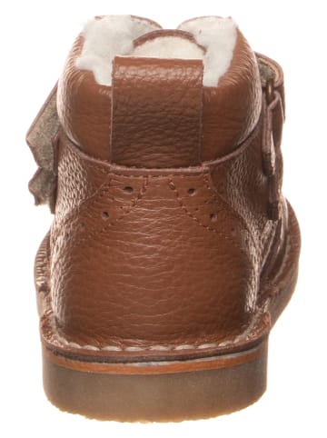 kmins Leren winterboots lichtbruin