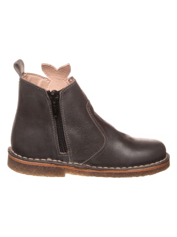 kmins Leder-Boots in Braun