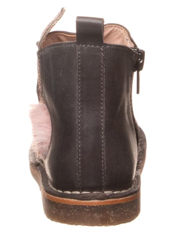 kmins Leder-Boots in Braun