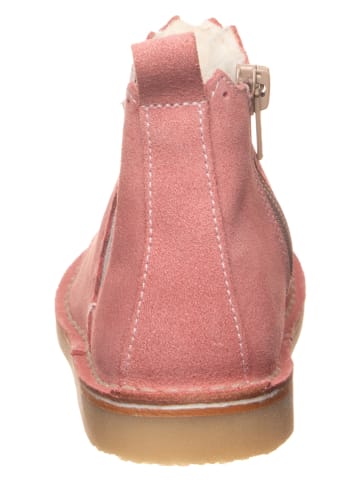 kmins Leren boots lichtroze
