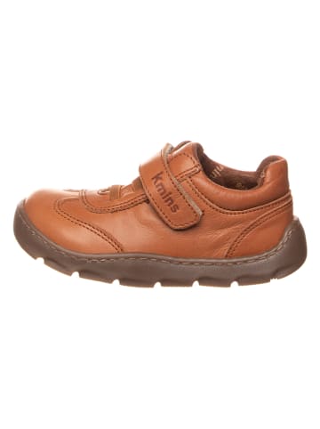 kmins Leren barefootschoenen lichtbruin