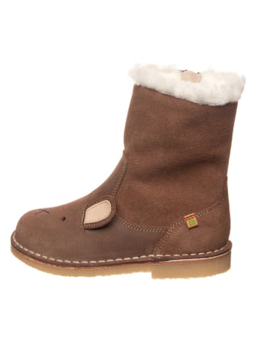 El Naturalista Leren winterlaarzen bruin