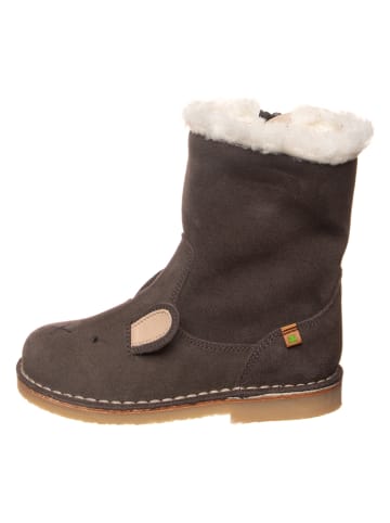 El Naturalista Leder-Winterstiefel in Braun