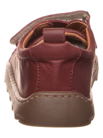 kmins Leder-Barfußschuhe in Bordeaux