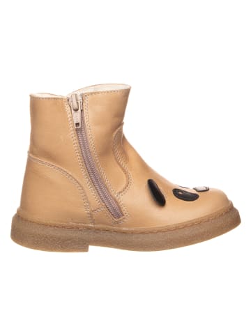 kmins Leren winterlaarzen beige