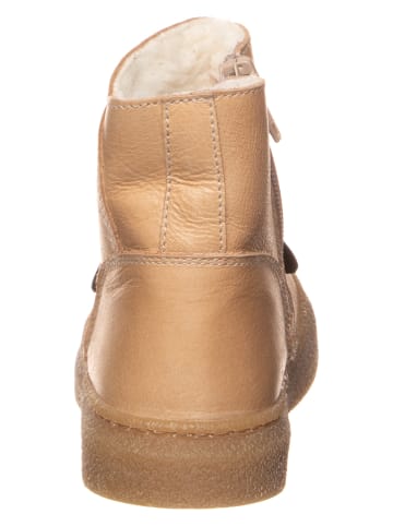 kmins Leren winterlaarzen beige