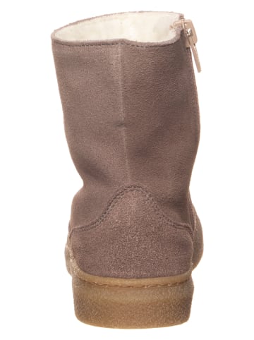 kmins Leren winterlaarzen beige