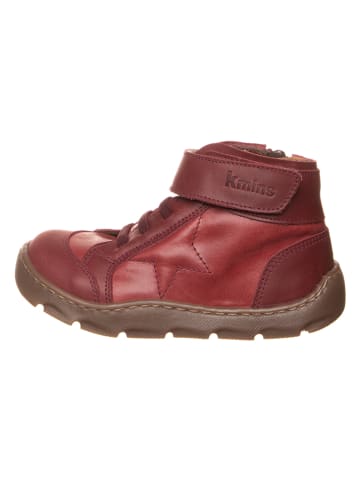 kmins Leren barefootschoenen bordeaux