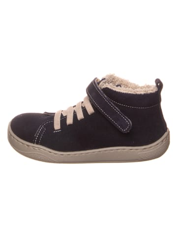 kmins Leren barefootveterschoenen donkerblauw