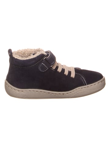 kmins Leren barefootveterschoenen donkerblauw