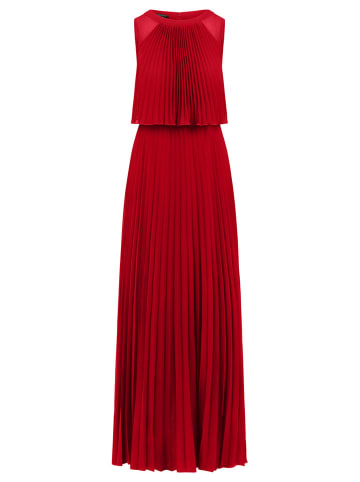 APART Plisseekleid in Rot