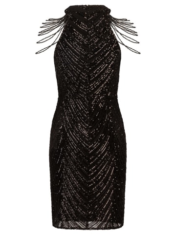 APART Paillettenkleid in Schwarz