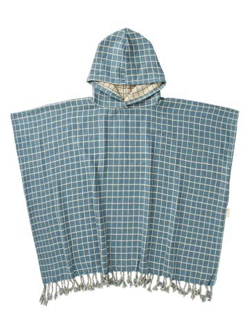 FABELAB Badeponcho in Blau