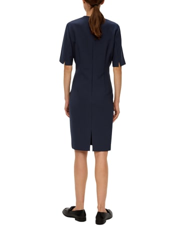 s.Oliver BLACK LABEL Kleid in Dunkelblau