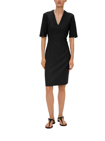 s.Oliver BLACK LABEL Kleid in Schwarz