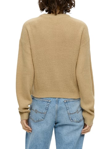 QS by s.Oliver Pullover in Beige
