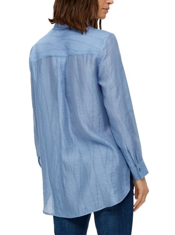 S.OLIVER RED LABEL Bluse in Blau