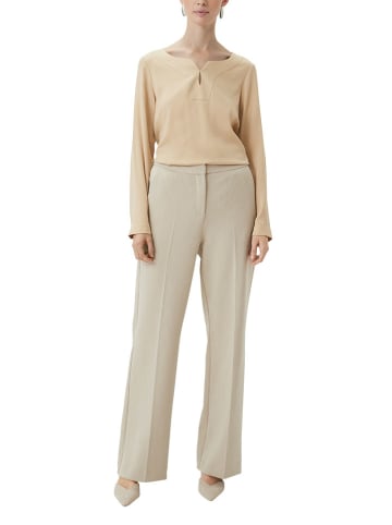 comma Bluse in Beige