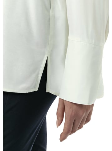 comma Bluse in Weiß