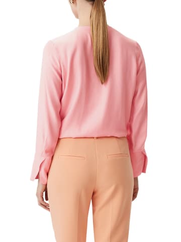 comma Bluse in Rosa