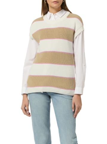 comma CI Pullunder in Weiß/ Beige