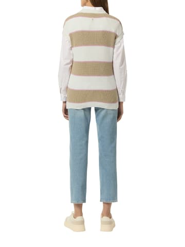 comma CI Pullunder in Weiß/ Beige