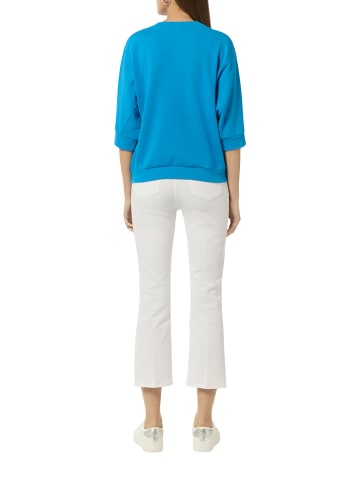 comma CI Sweatshirt in Blau