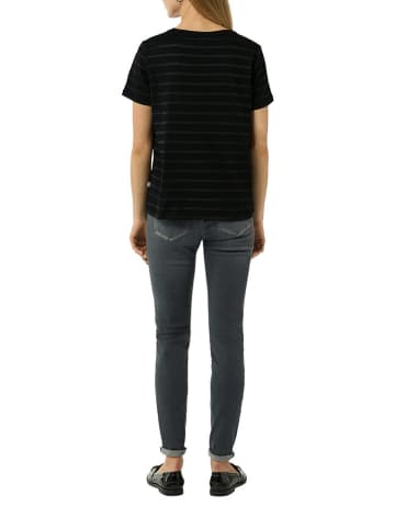 comma CI Shirt in Schwarz
