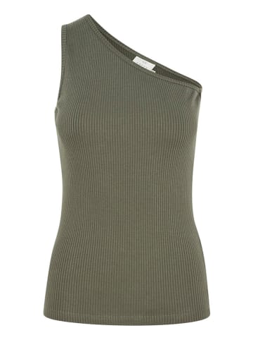 Kaffe Top in Khaki