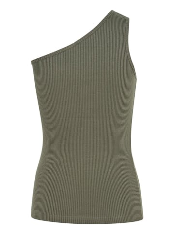Kaffe Top in Khaki