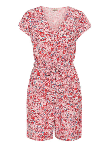 Cream Jumpsuit in Pink