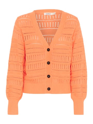 Soaked in Luxury Cardigan in Orange