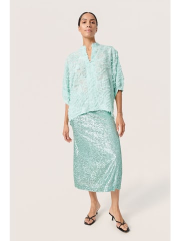 Soaked in Luxury Blouse turquoise