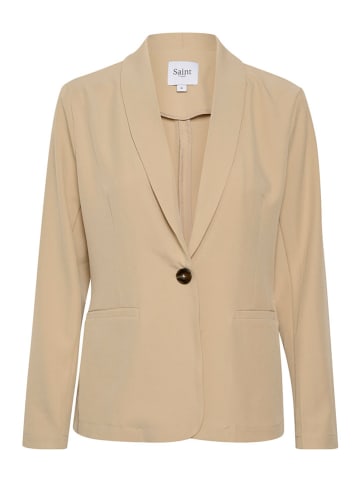 SAINT TROPEZ Blezer w kolorze beżowym
