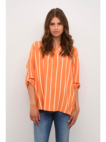 CULTURE Bluse in Orange