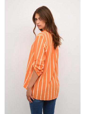 CULTURE Bluse in Orange