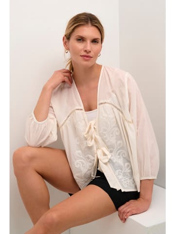 CULTURE Bluse in Creme