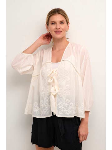 CULTURE Bluse in Creme