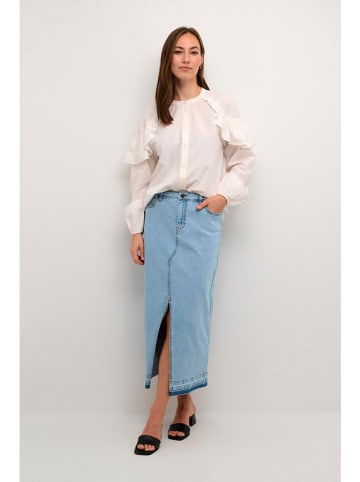 CULTURE Jeansrock in Hellblau