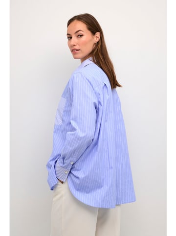 CULTURE Blouse blauw