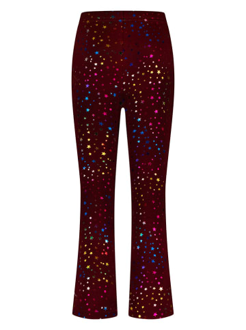 Topo Legginsy termiczne w kolorze bordowym