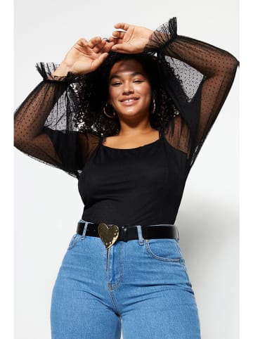 trendyol Bluse in Schwarz