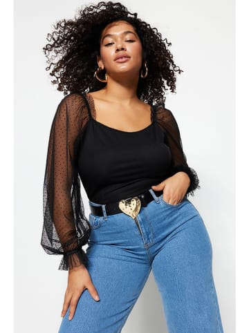trendyol Bluse in Schwarz