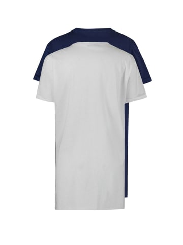 trendyol 2-delige set: shirts wit/donkerblauw