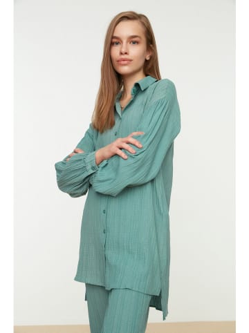 trendyol 2-delige outfit turquoise