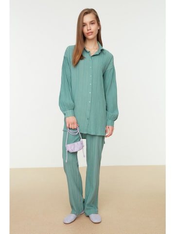 trendyol 2-delige outfit turquoise