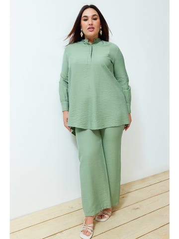 trendyol 2tlg. Outfit in Hellgrün