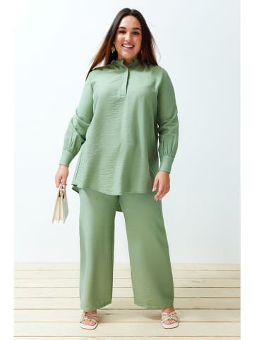 trendyol 2tlg. Outfit in Hellgrün